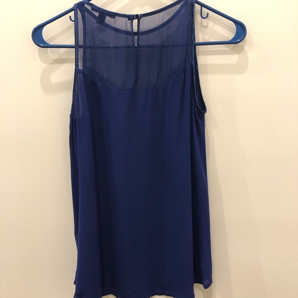 Ella Moss Blue Blouse - Picture 3 of 6